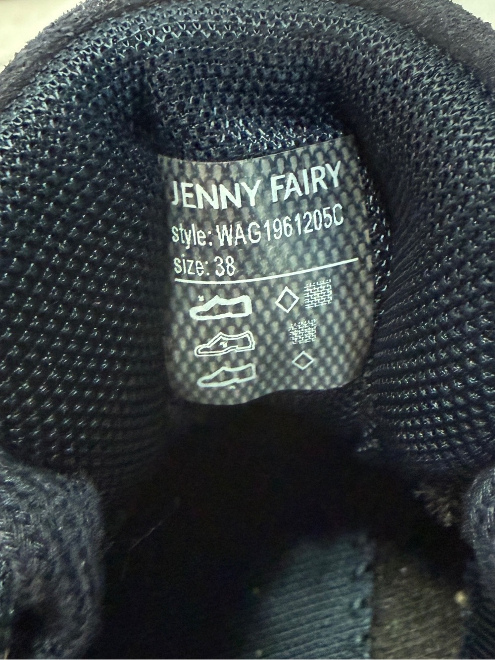 Women’s Jenny Fairy  Navy Stylish and comfortable Sneakers - Picture 6 of 6